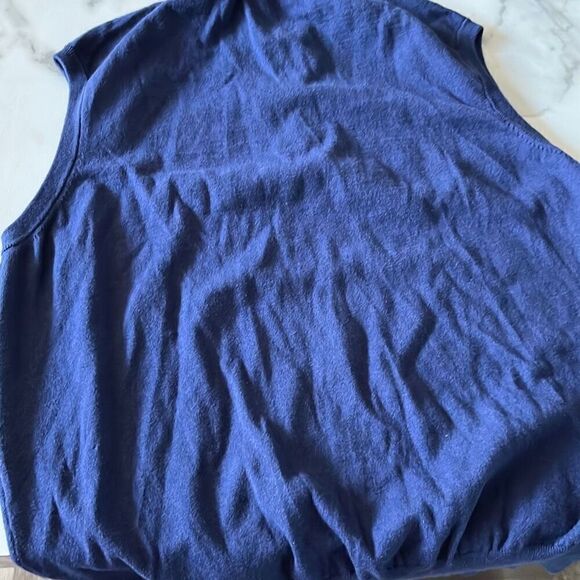 Peter Millar Luxury Cotton/Nylon/Silk/Cashmere 1/4 Zip Golf Sweater Vest. Sz. XL - Picture 5 of 8